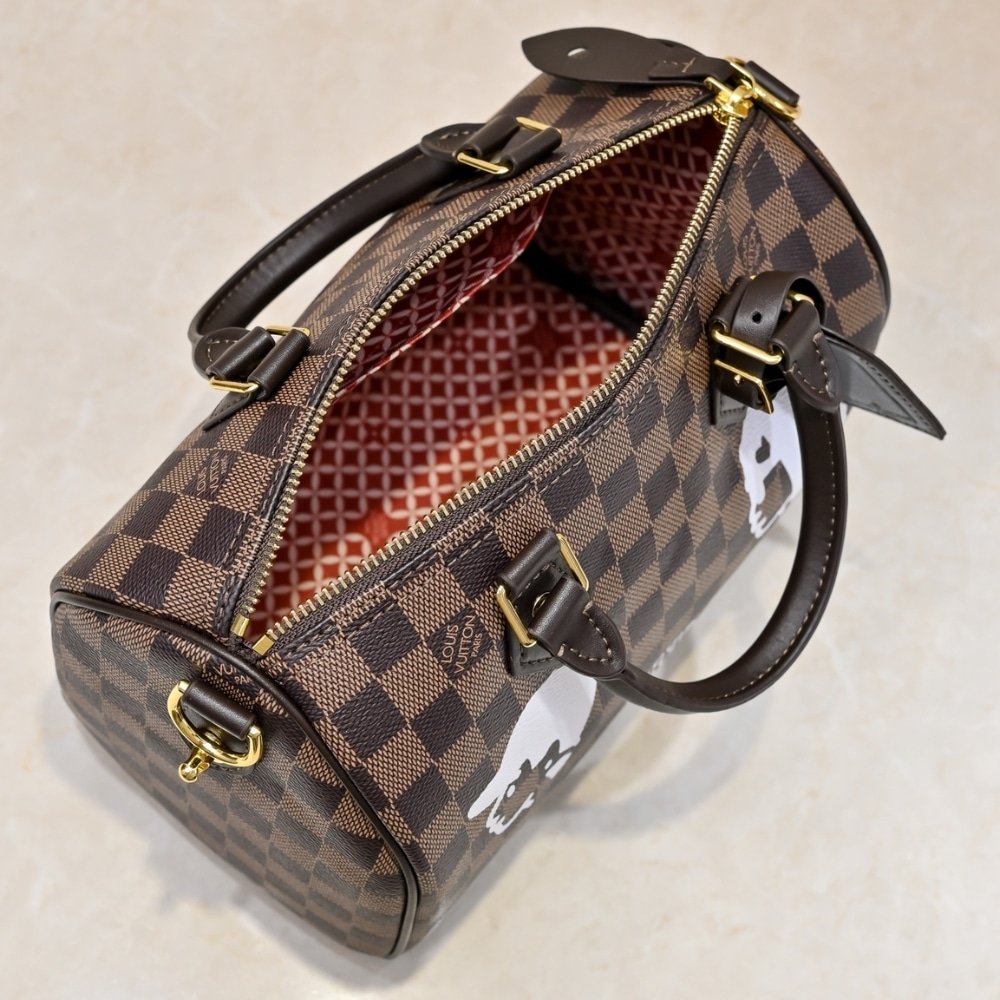 L0vis Vvtt0n Keepall Bandoulière 25 Damier Brown 25Cm N40772