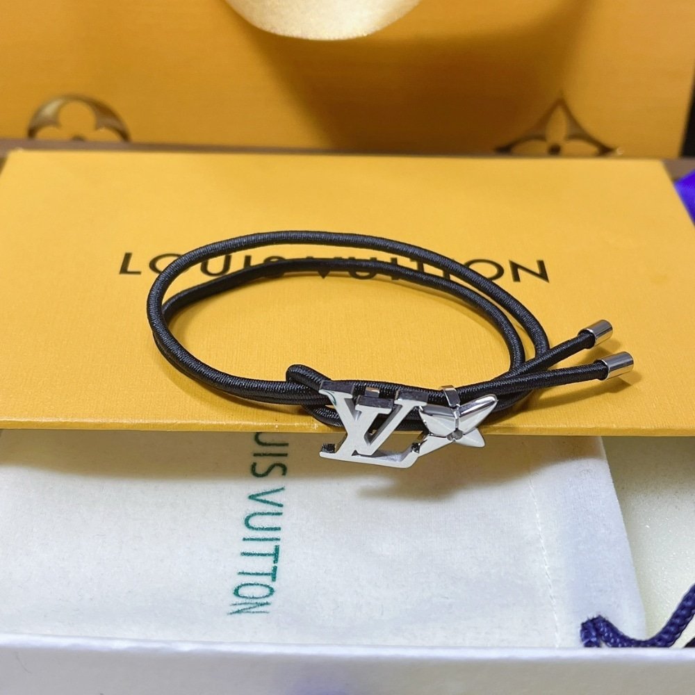 L0vis Vvtt0n Bloom Bracelet Noir Palladium M8970Z