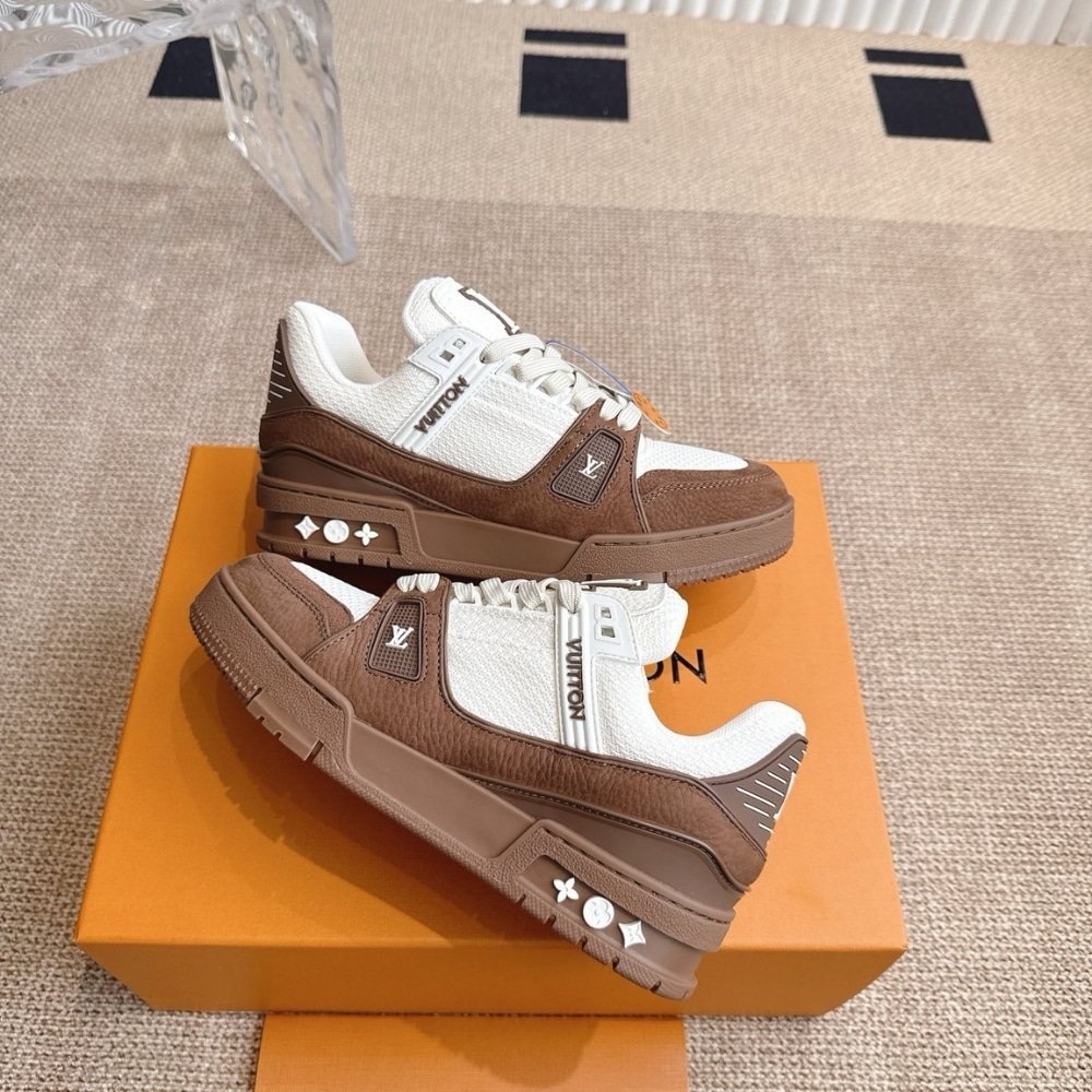 L0vis Vvtt0n Lv Trainer Sneaker Marron 1Ahtlp