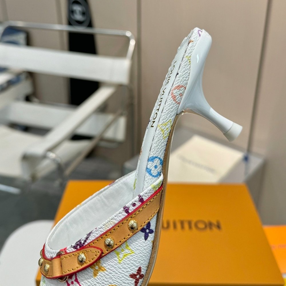 L0vis Vvtt0n X Takashi Murakami 6Am Mule White 1Agwua