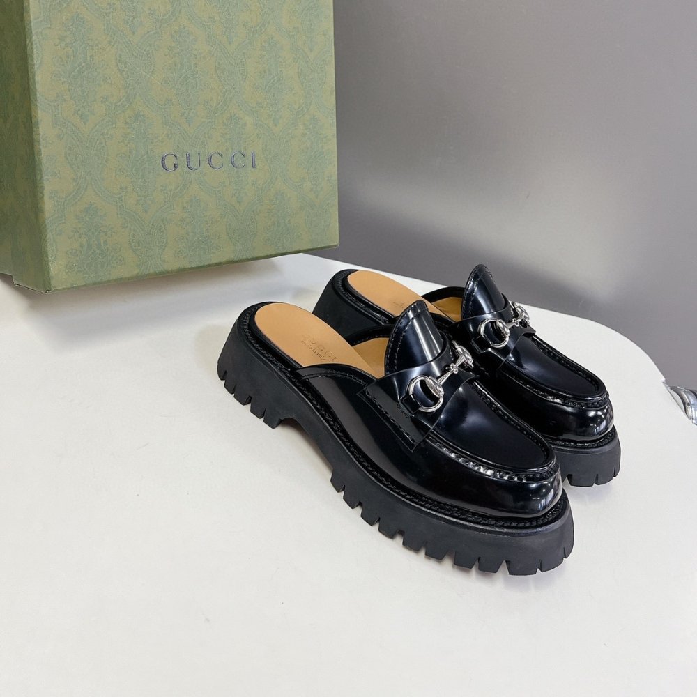 Gvc*1 Women’S Mule With Horsebit Black 764207 Ds800 1000