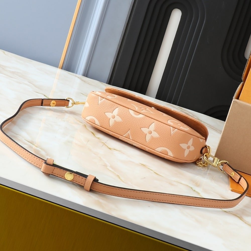 L0vis Vvtt0n Ivy Bag Monogram Empreinte Cream 23.5Cm M12758