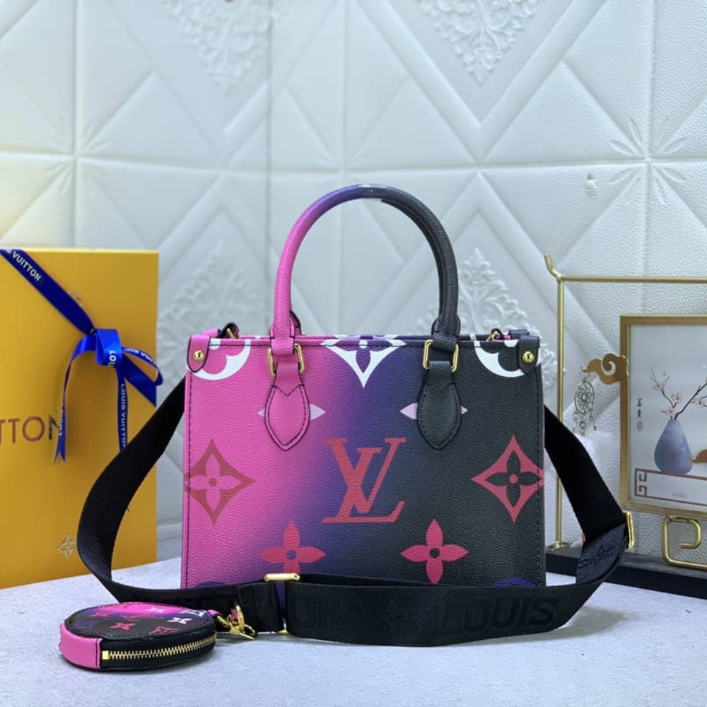 L0vis Vvtt0n Onthego Pm Midnight Fuchsia 25Cm