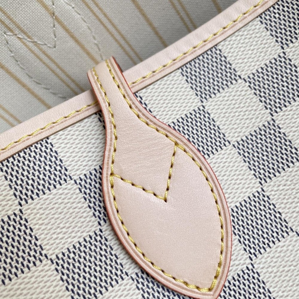 L0vis Vvtt0n Neverfull GM Damier Azur Canvas Beige 39Cm N40602