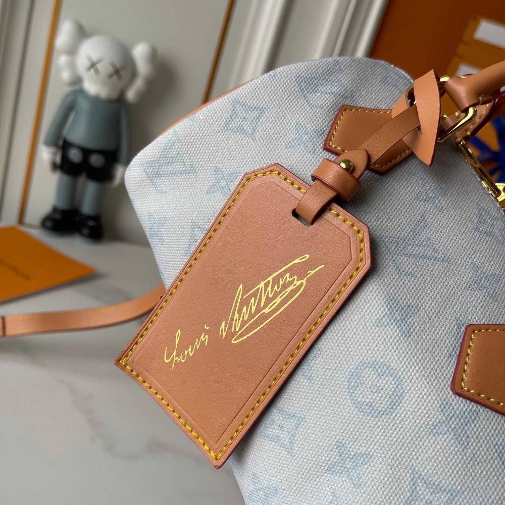 L0vis Vvtt0n Speedy Bandoulière 20 Monogram Origine Bleu Courrier 20Cm