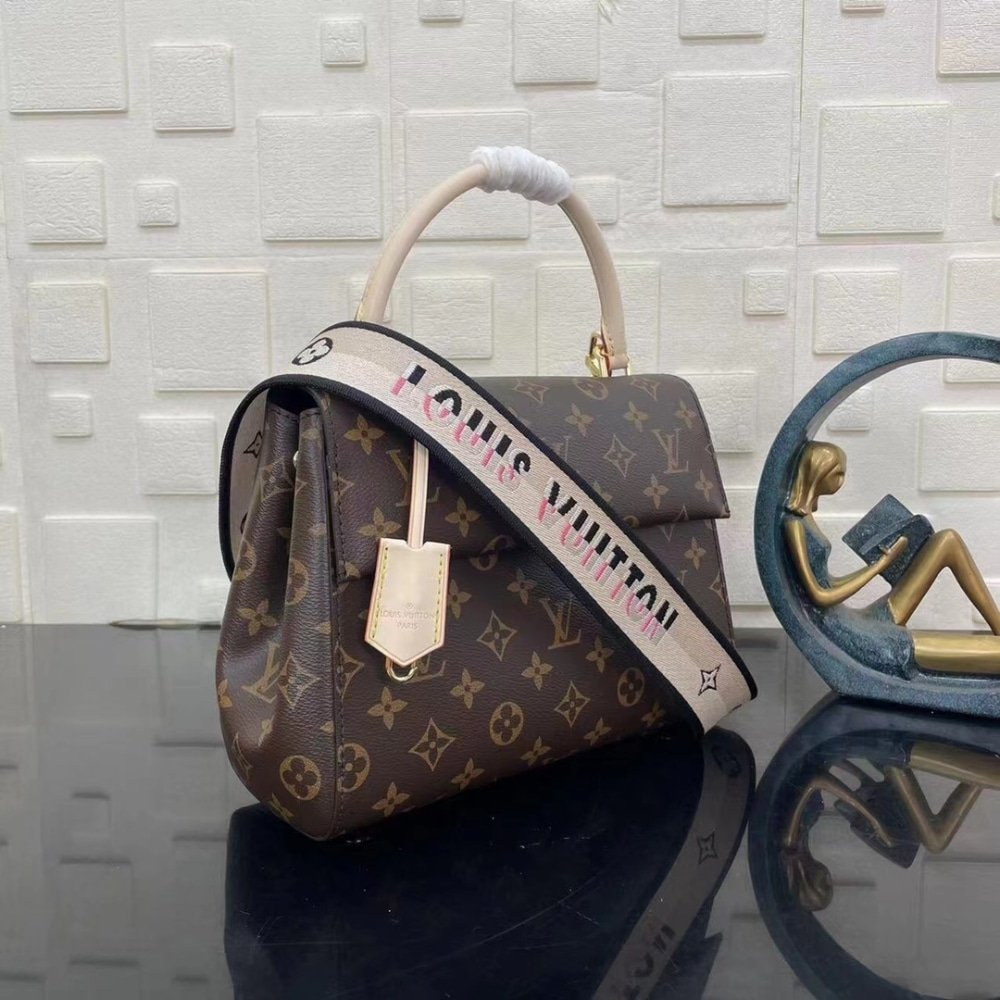 [S*per Vip 1:1] L0vis Vvtt0n Cluny BB Bag Monogram Brown 28Cm M46372