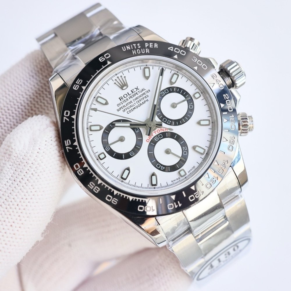 [S*per Vip 1:1] R01ex Cosmograph Daytona Silver White 40Mm 126500Ln 0001