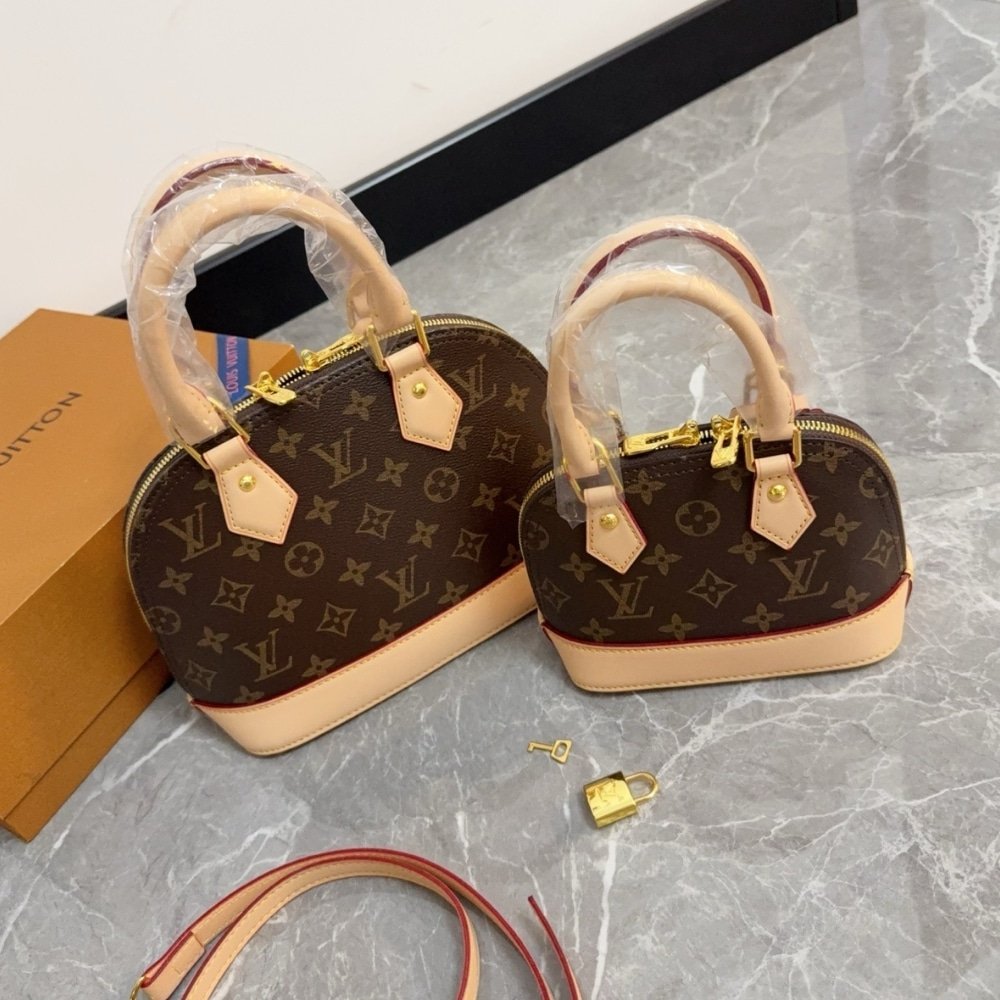 L0vis Vvtt0n X Takashi Murakami Monogram Cerise Nano Alma Brown 16 Cm M13416