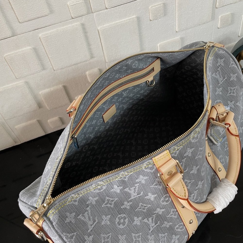 [S*per Vip 1:1] L0vis Vvtt0n Keepall Bandoulière 45 Cloudy Gray 45Cm M13748