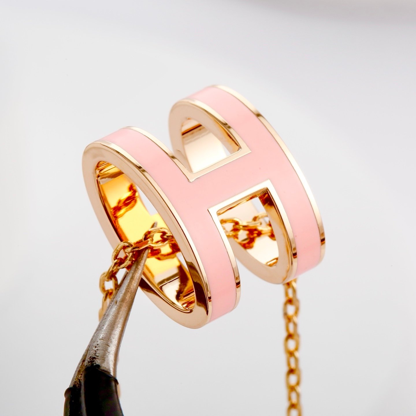 H**me5 Mini Pop H Pendant Light Pink And Gold H147992Fof2