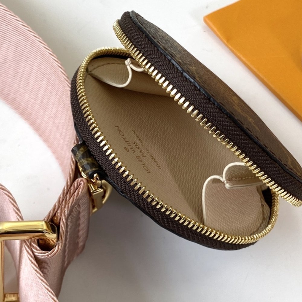 L0vis Vvtt0n Multi Pochette Accessoires Rose Clair 24Cm M44840