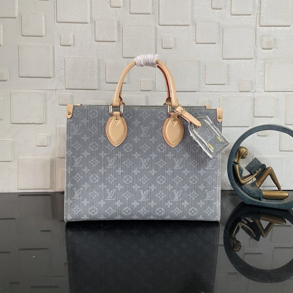 [S*per Vip 1:1] L0vis Vvtt0n Onthego MM Washed Gray 35Cm M13189