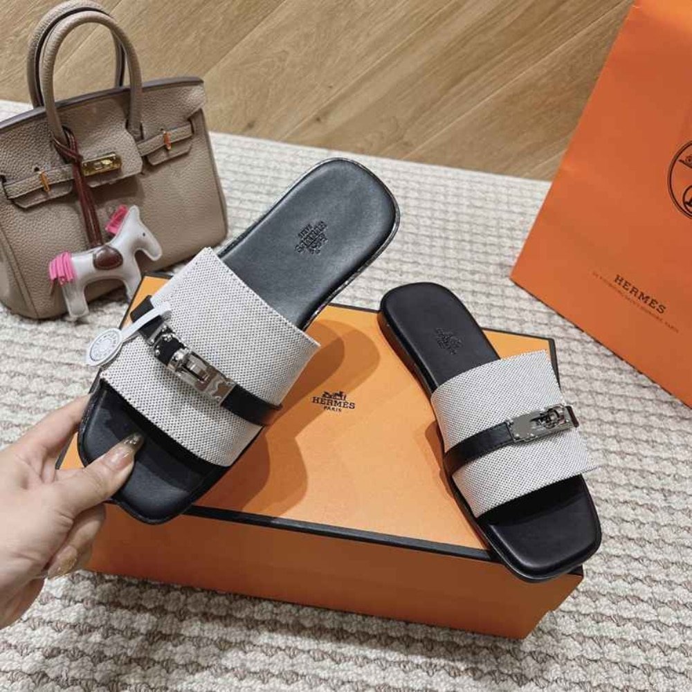H**me5 Gabriel Sandal Prunoir And Noir H241888Zh78390