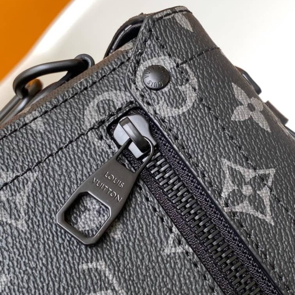[S*per Vip 1:1] L0vis Vvtt0n Soul Trunk Bag Monogram Black 19Cm M11743