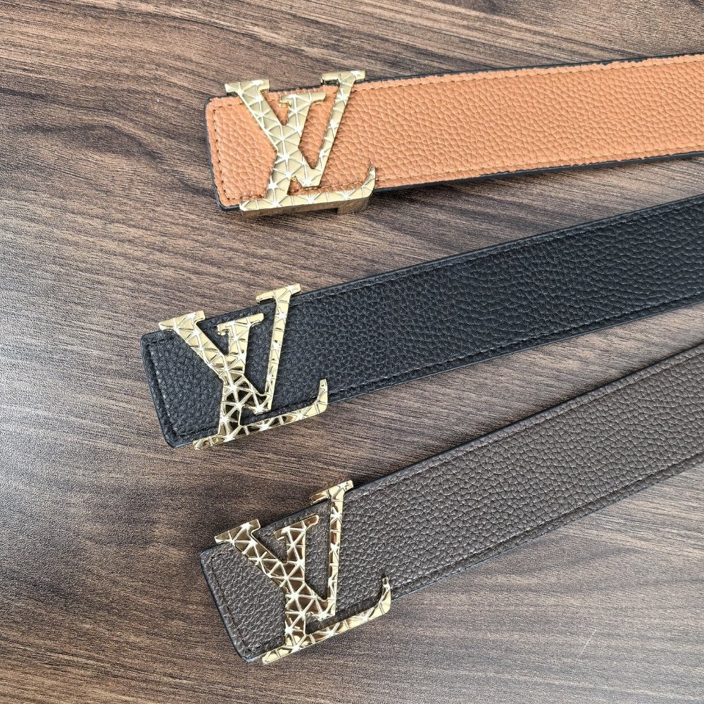 L0vis Vvtt0n Lv Initiales Belt Brown 38Mm
