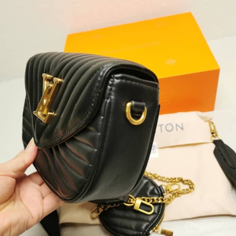 L0vis Vvtt0n New Wave Multi Pochette Black 19Cm M56461