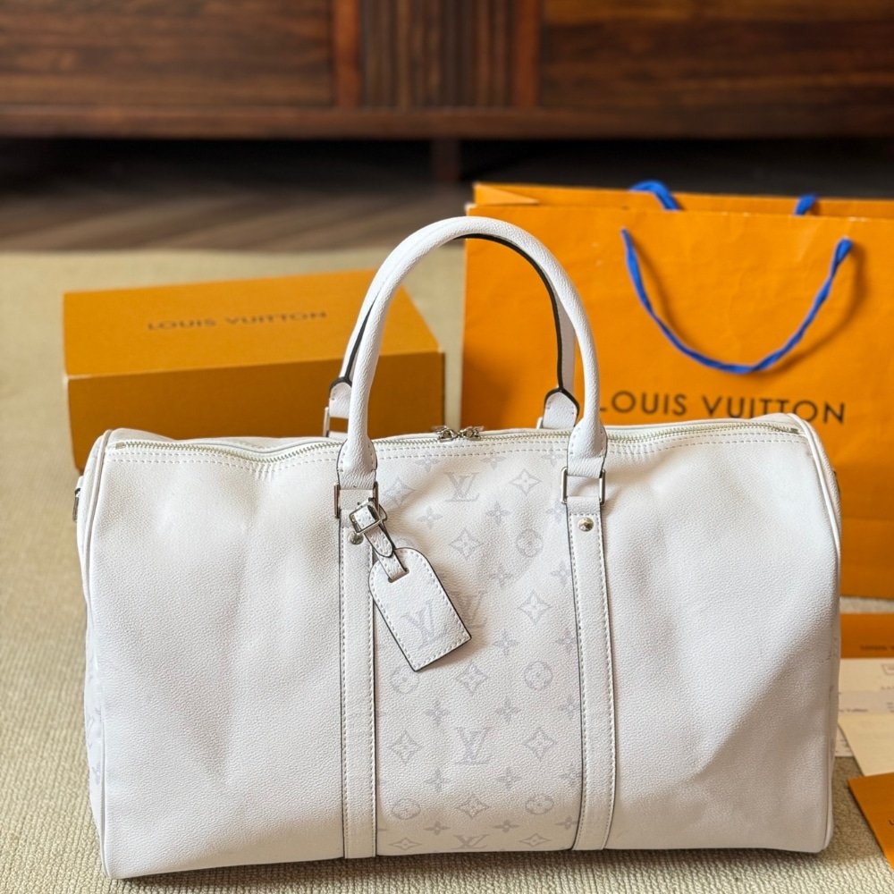L0vis Vvtt0n Keepall Bandouliere Optical White 40Cm M30885