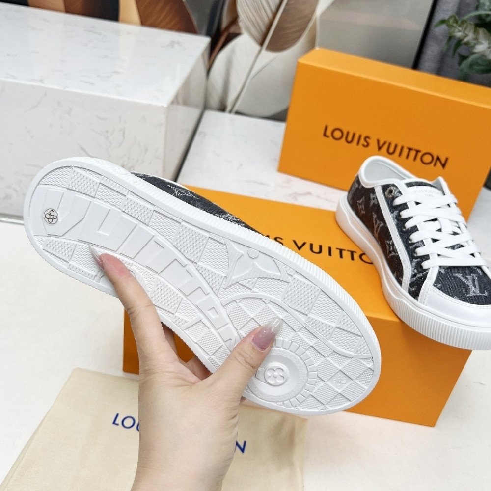L0vis Vvtt0n Lv Lagoon Sneaker Denim Gris 1Agygk
