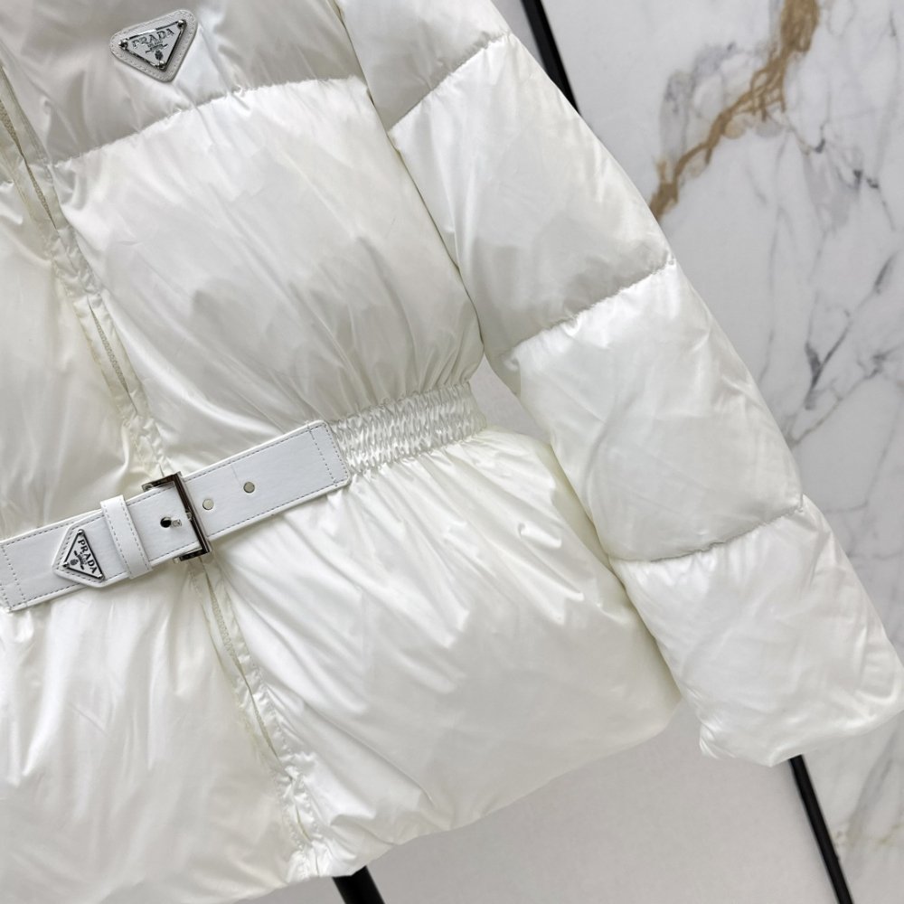 Pra*a Loden Down Jacket White