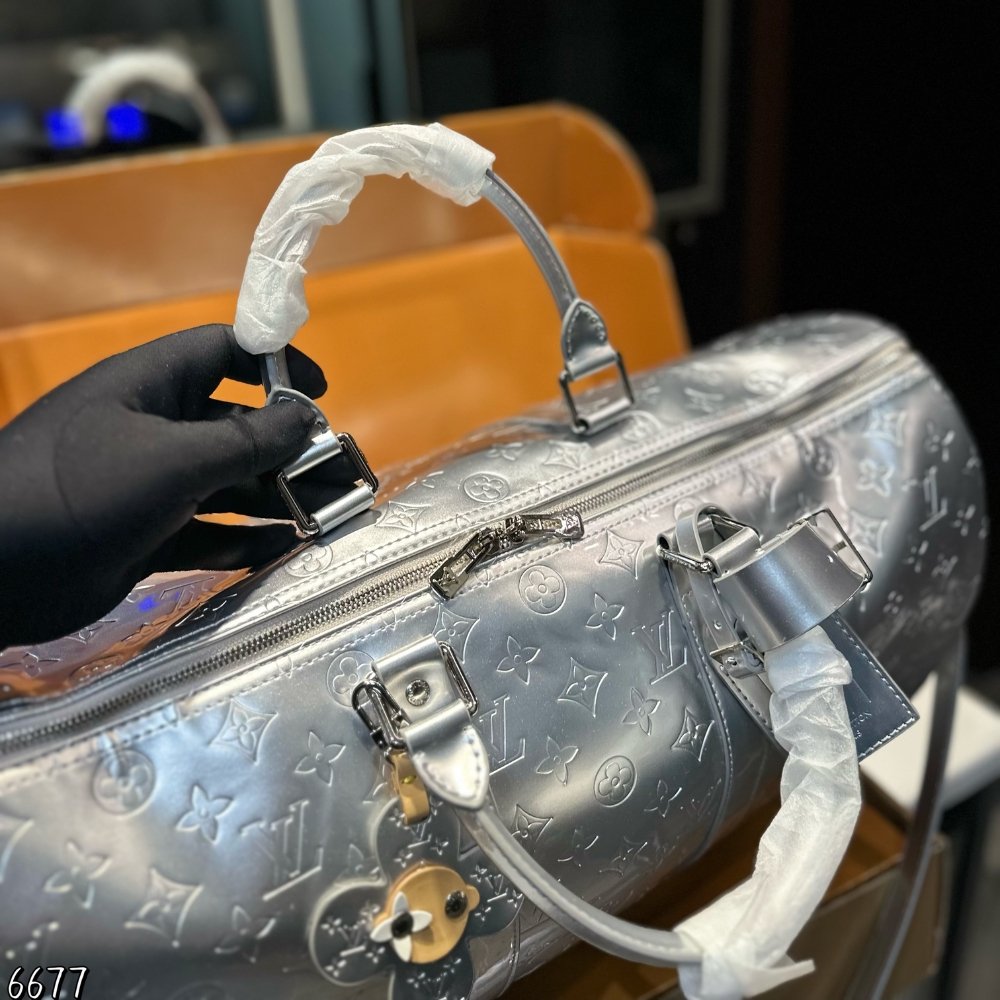 L0vis Vvtt0n Keepall Bandoulière 45 Silver 45Cm M12858