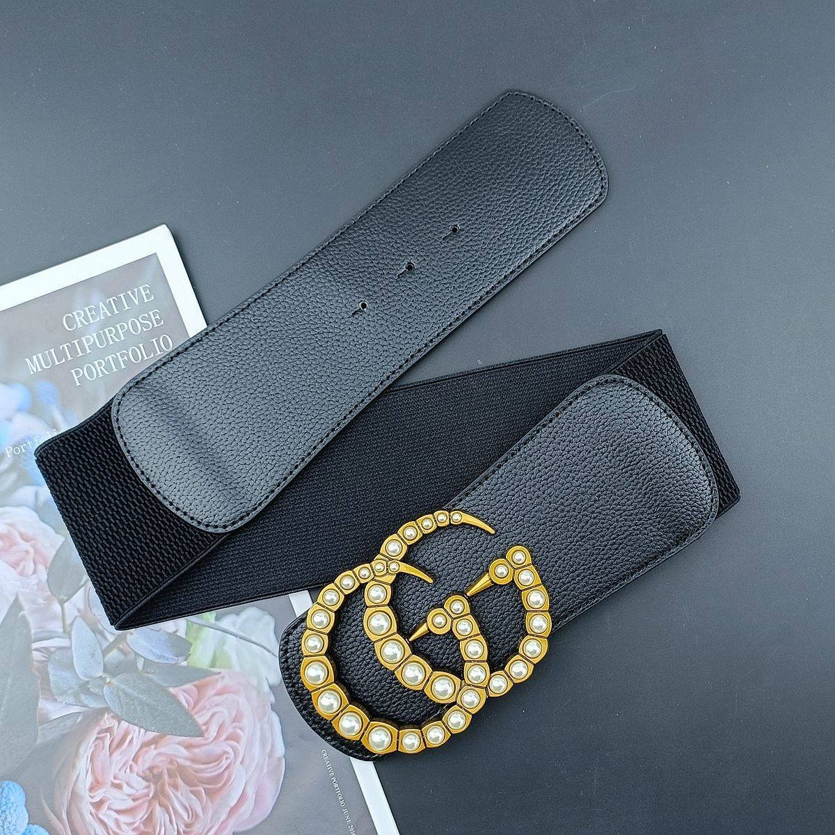 Gvc*1 Belt With Pearl Double G