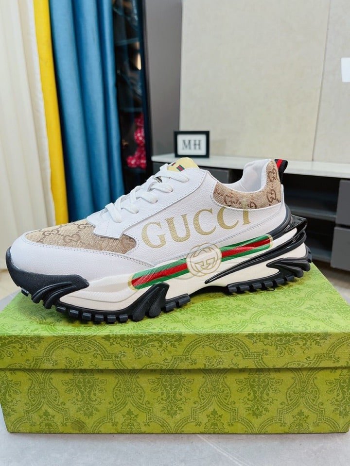 Gvc*1 Gc Rhython Leather Sneaker White