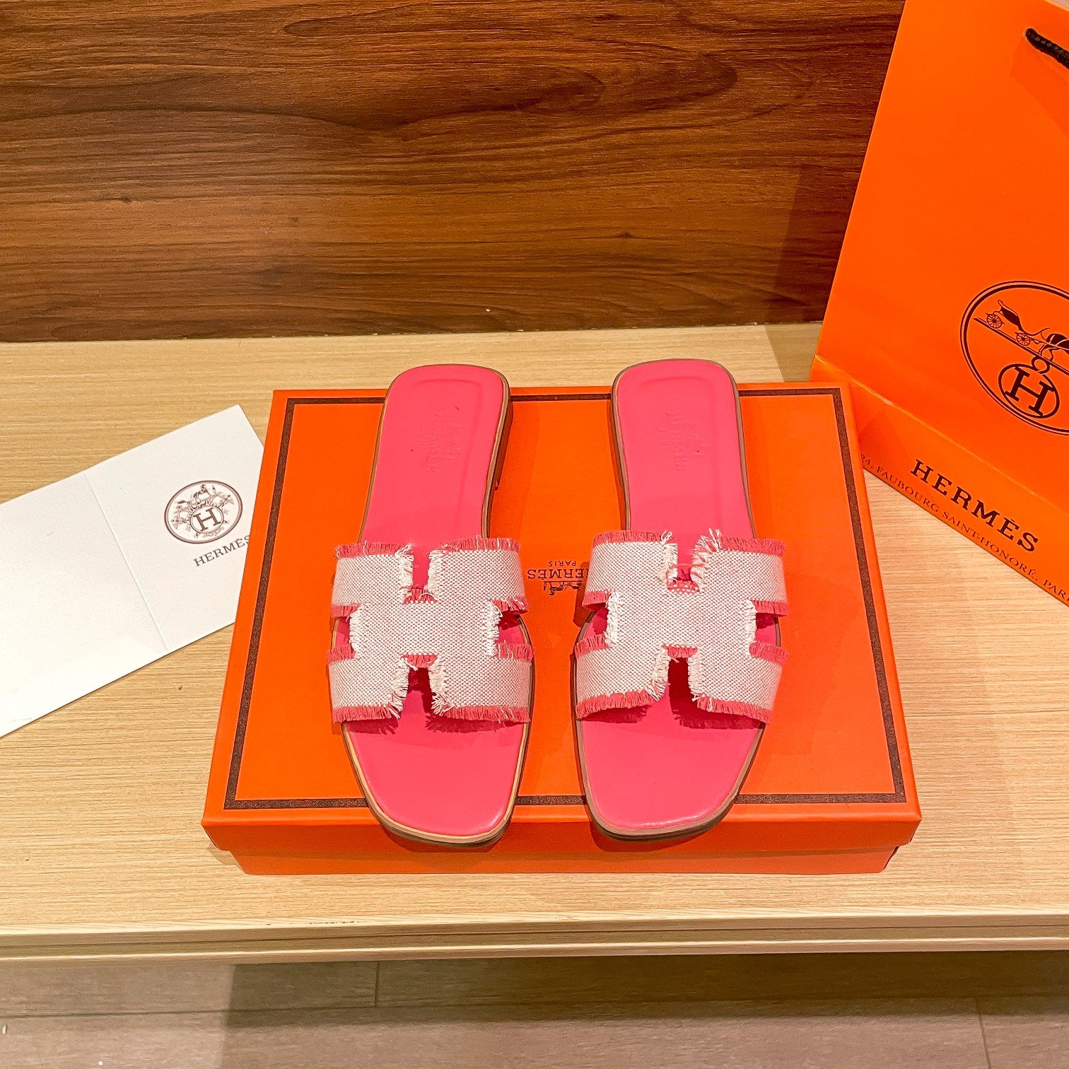H**me5 Oran Sandal Pink H231095Z C5350