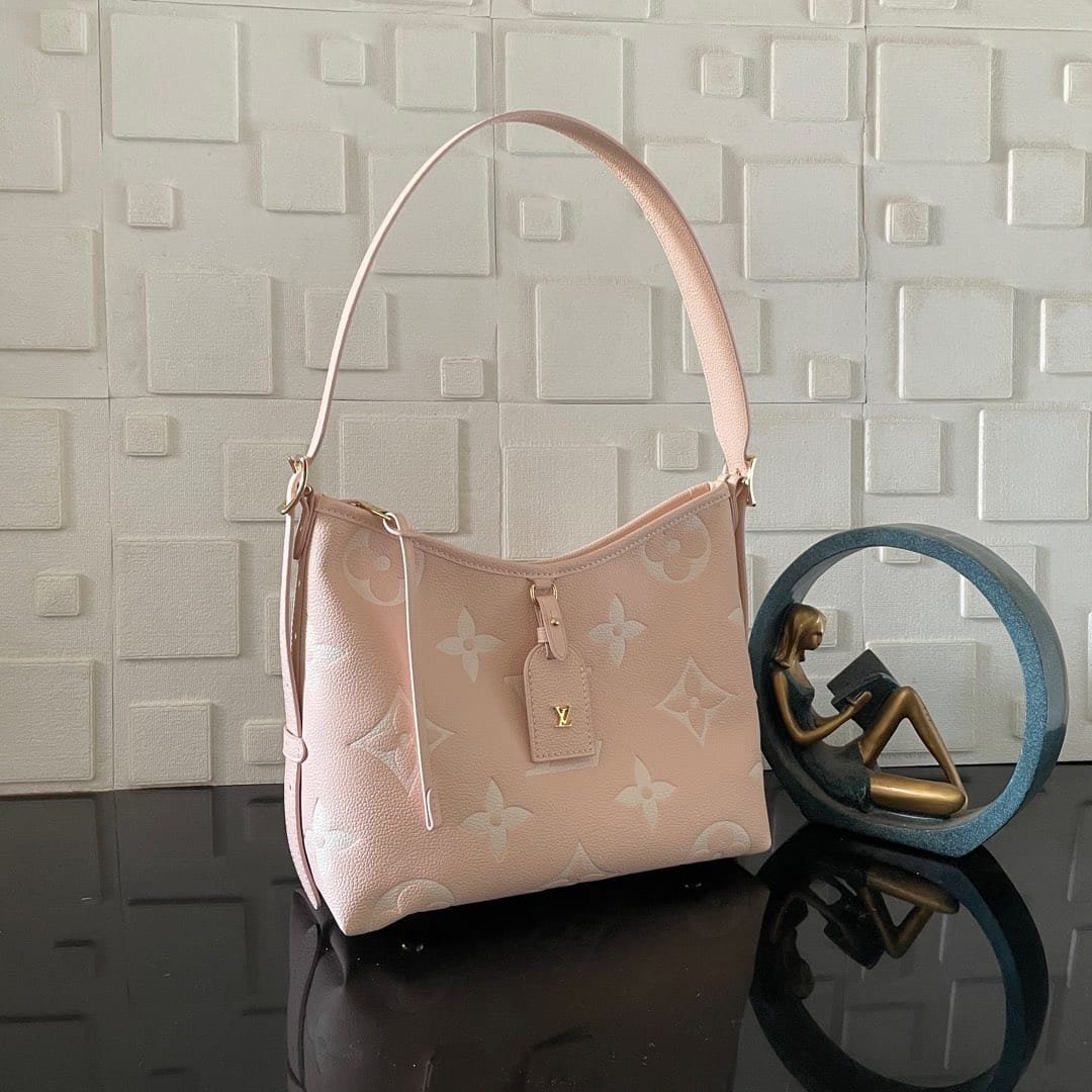 [S*per Vip 1:1] L0vis Vvtt0n Carryall PM Bicolor Monogram Pink 29Cm M14209