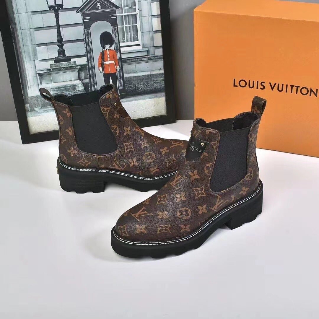 L0vis Vvtt0n Lv Beaubourg Ankle Boots Cacao Brown 1A8Qcl