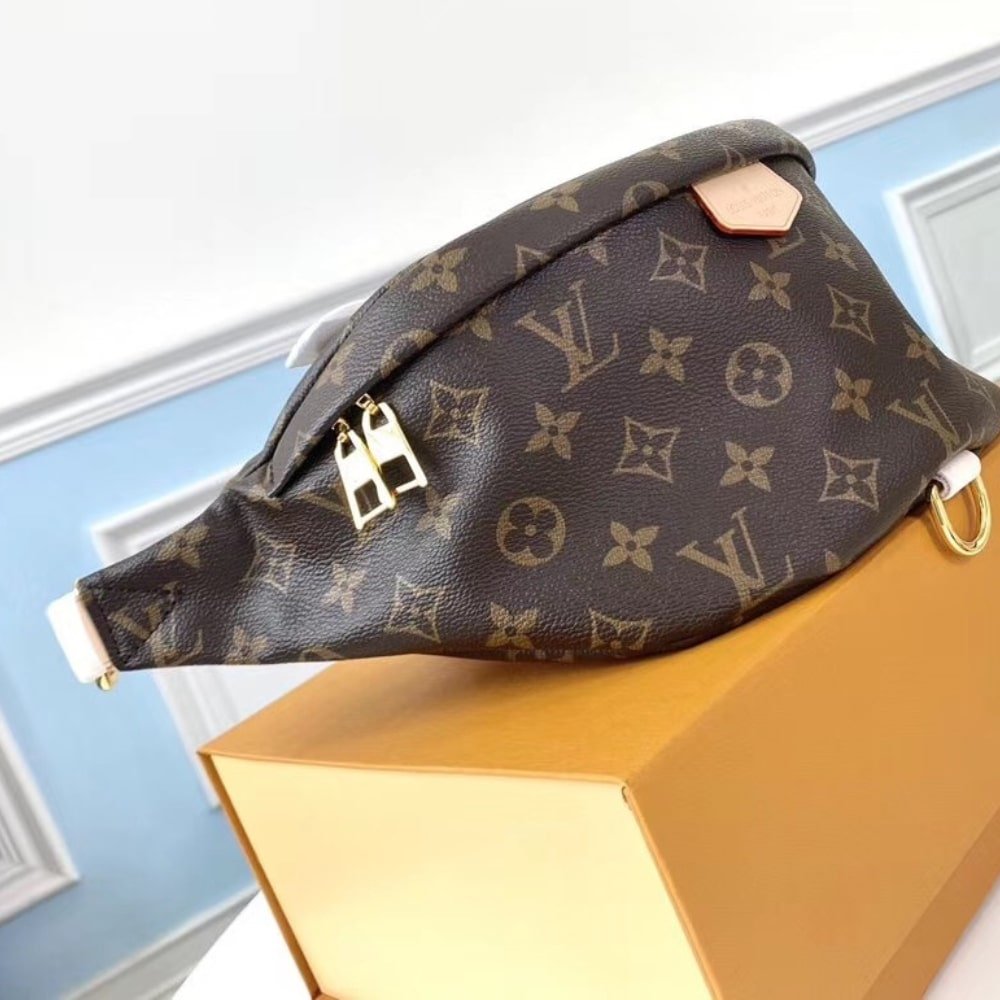 [S*per Vip 1:1] L0vis Vvtt0n Bumbag Monogram Canvas Brown 37Cm M43644