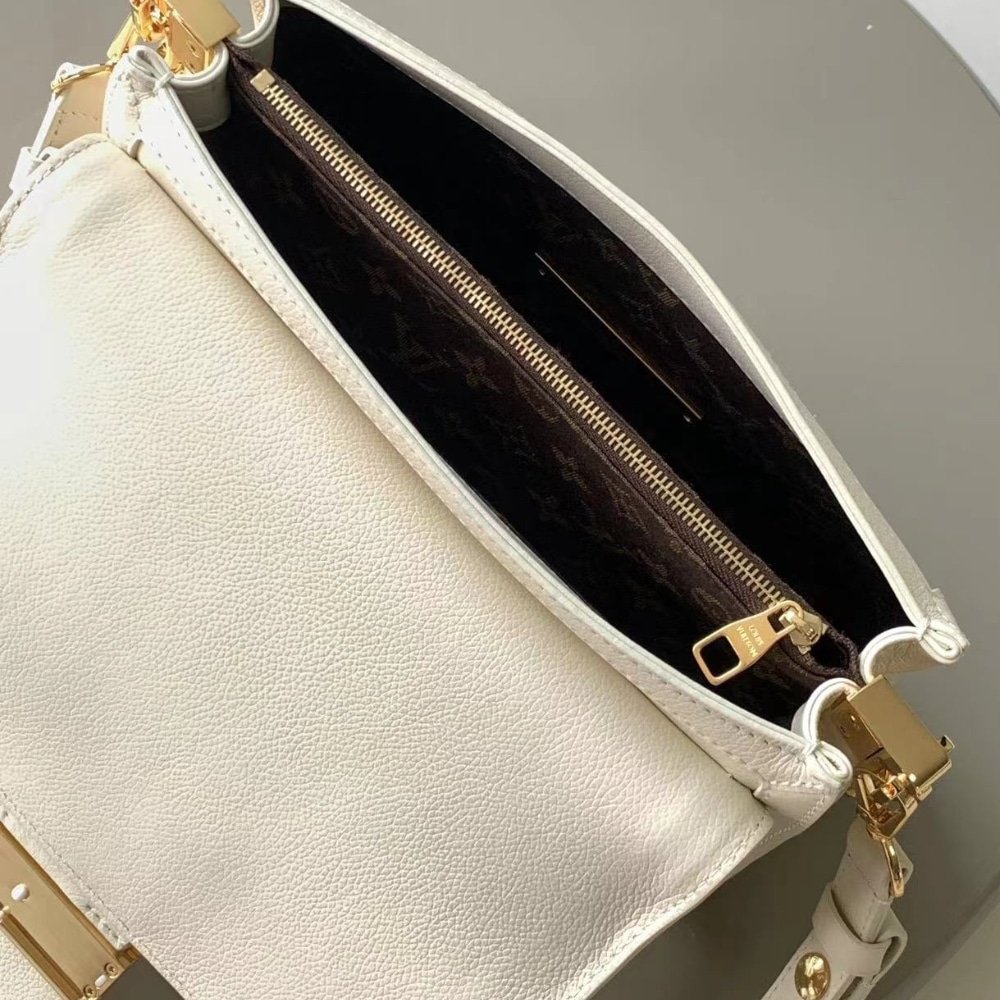 [S*per Vip 1:1] L0vis Vvtt0n Dauphine Soft MM White 24Cm M25050