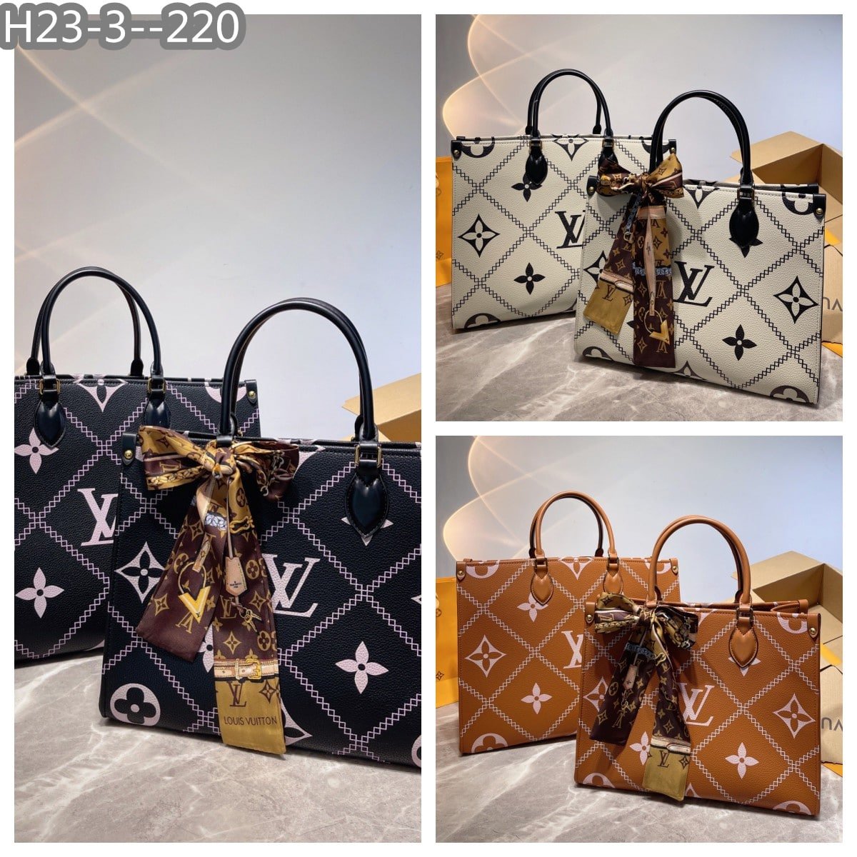 L0vis Vvtt0n Onthego Mm Monogram Arizona Brown 41Cm M46015