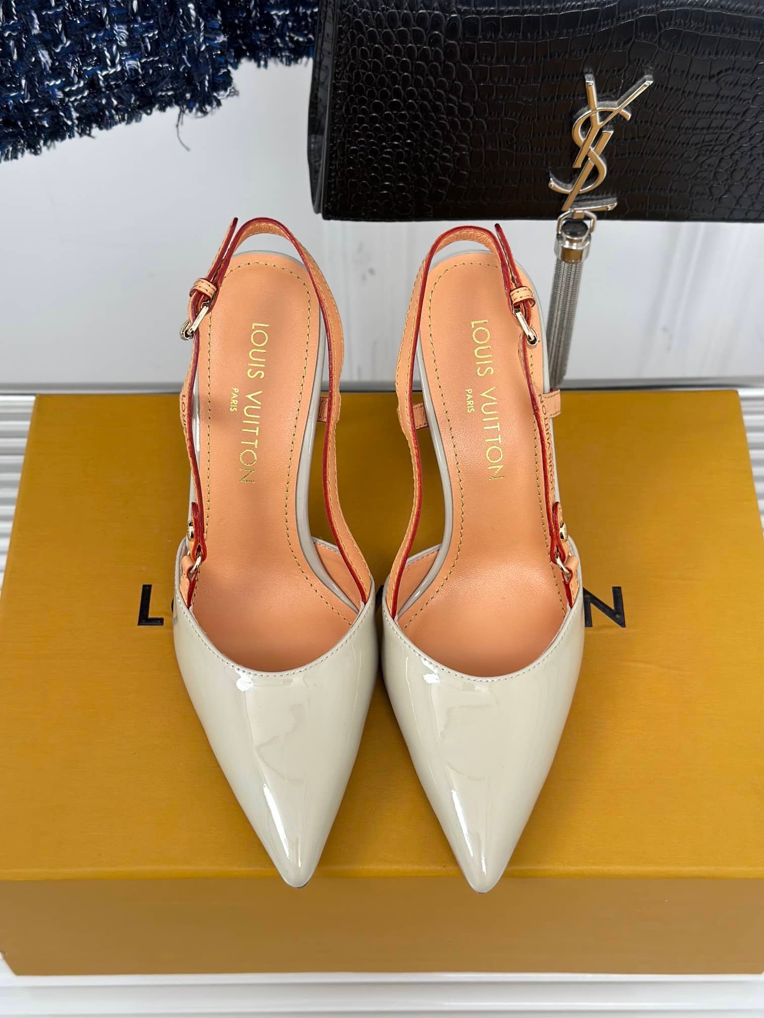 L0vis Vvtt0n Blossom Slingback Pump Beige 1Ac8E0