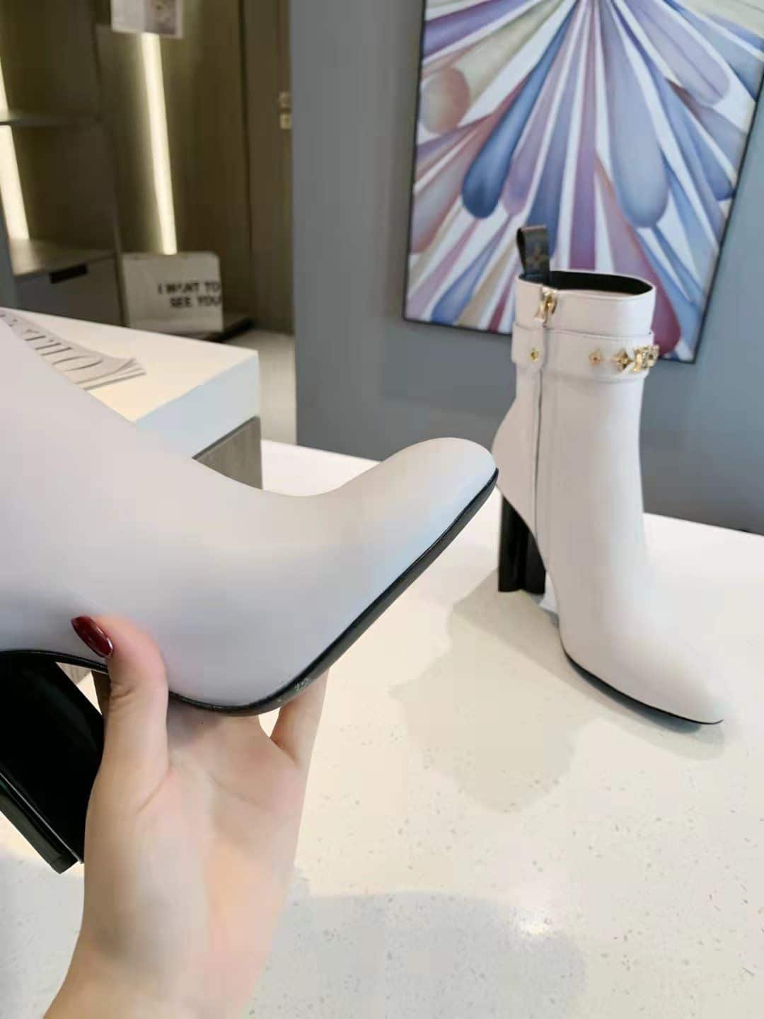 L0vis Vvtt0n Ankle Boot White