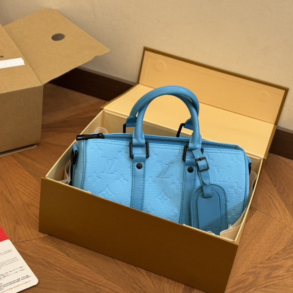L0vis Vvtt0n Keepall Bandoulière 25 Turquoise 25Cm M11996