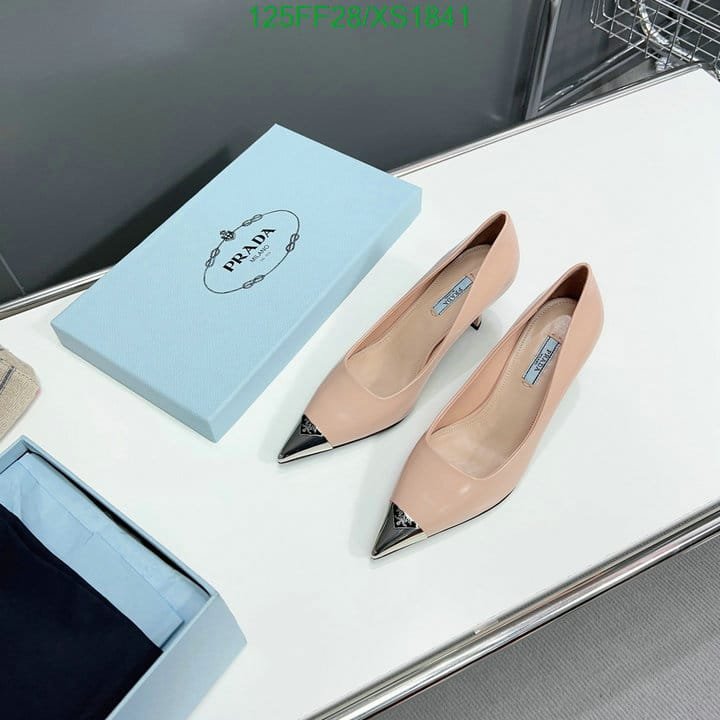 Pra*a Brushed Leather Pumps Pink