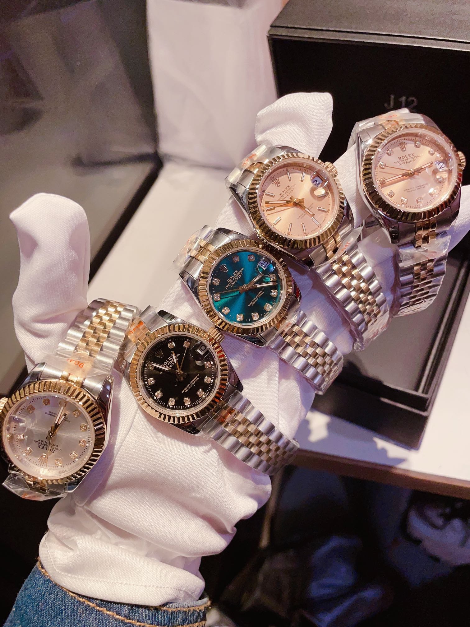 R01ex Datejust 31 Gold In Pink 40Mm