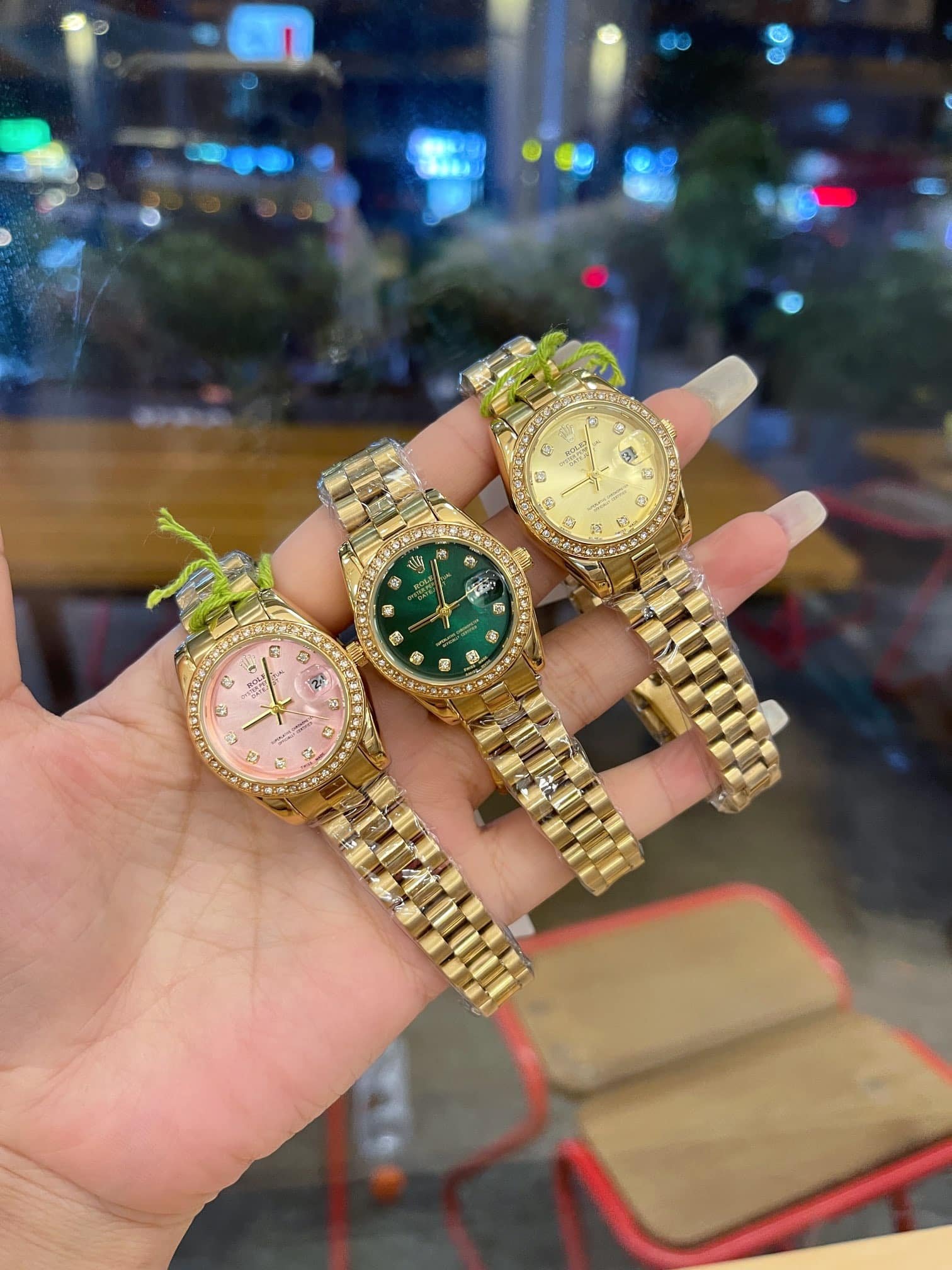 R01ex Lady Datejust 28 D1am0nd Dial 18K Gold In White 28Mm
