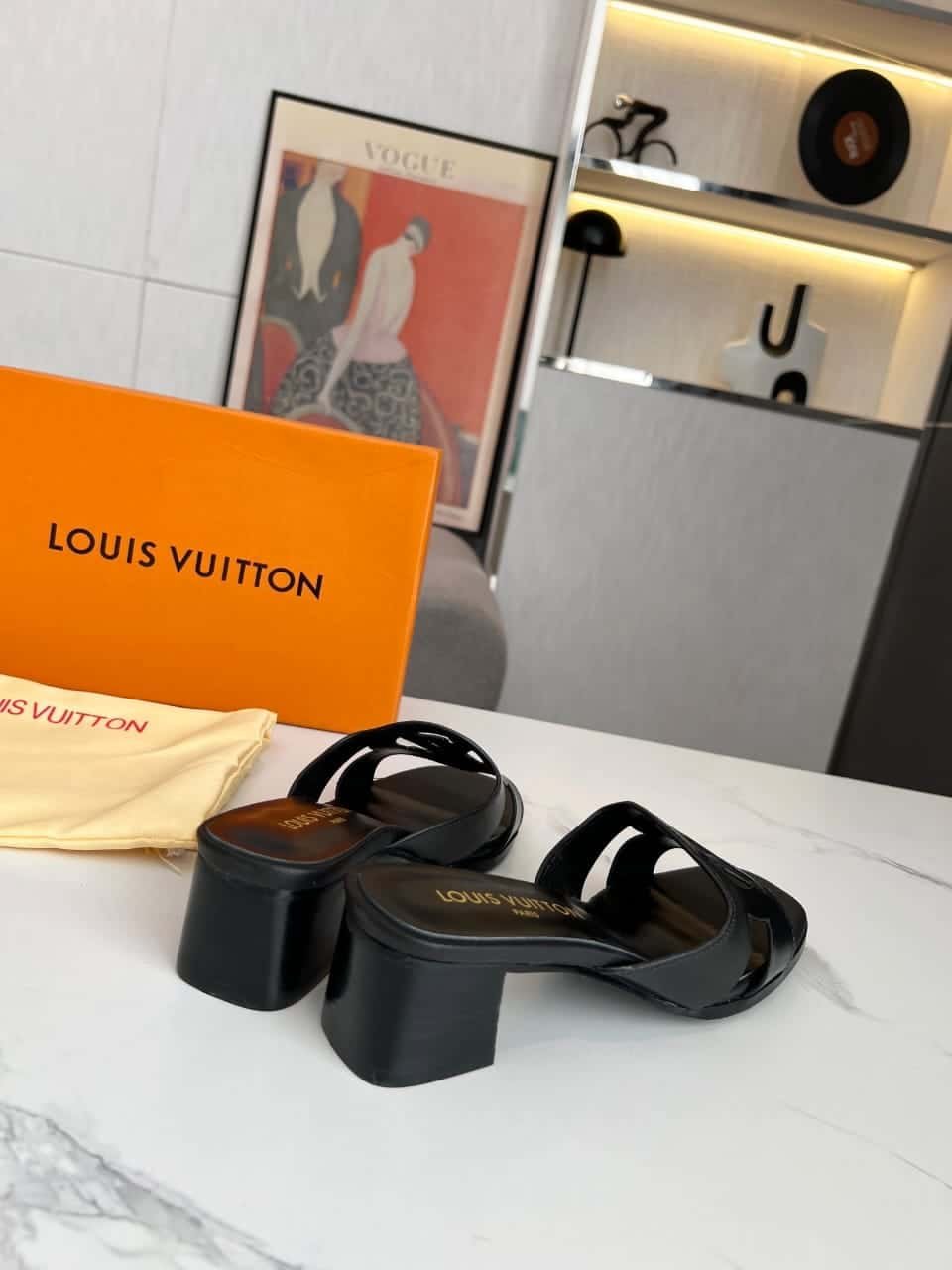 L0vis Vvtt0n Lv Isola Mule Black 1Acg4V